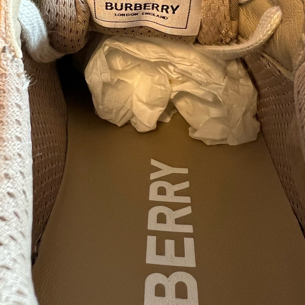 Vintage Burberry Ramsey Grey/Archive Beige Checkerboard Size 44 EU 8031098 NIB - Picture 11 of 16
